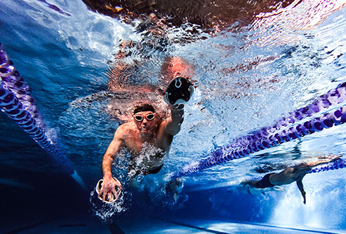 Swimming photography by Mansfield Media